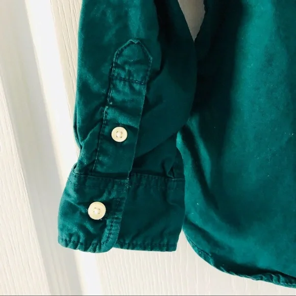 H&m LOGG Long Sleeve Button-Down Shirt 18 -24M - Picture 5 of 6